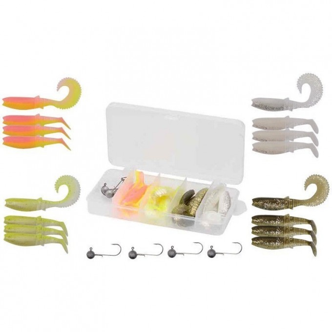 Приманка SAVAGE GEAR Cannibal Box Kit S 20pcs 57614