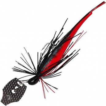 Приманка SAVAGE GEAR Crazy Swim Jig 10см 8.5г Black N Red