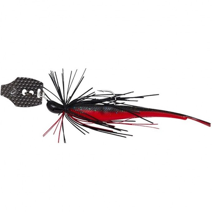 Приманка SAVAGE GEAR Crazy Swim Jig 12,5см 14.5г Sinking Black N Red 76739