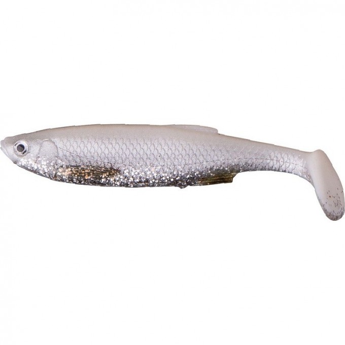 Приманка SAVAGE GEAR LB 3D Bleak Paddle Tail 8 05-White Silver 50439