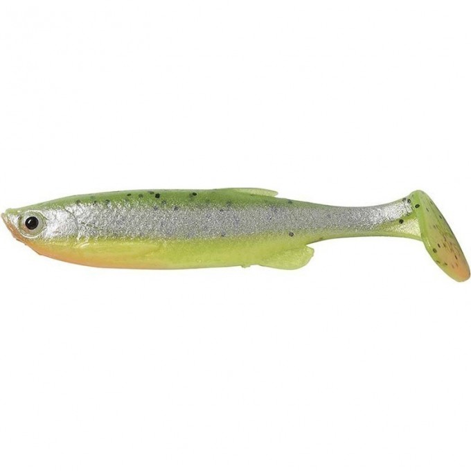 Приманка SAVAGE GEAR LB 3D Fat Minnow T-Tail 7.5cm 5g Bulk 72pcs Fluo Green Silver 61809