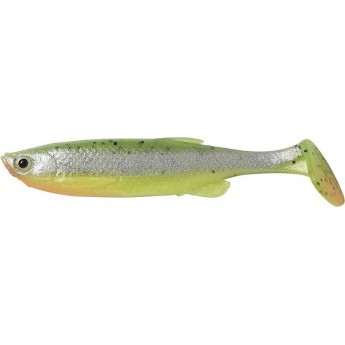 Приманка SAVAGE GEAR LB 3D Fat Minnow T-Tail 9cm 7g Bulk 70pcs Fluo Green Silver