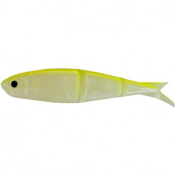 Приманка SAVAGE GEAR LB Soft 4Play 8cm 4g Swim&Jerk 44-Fluo Yellow Glow 4+1pcs