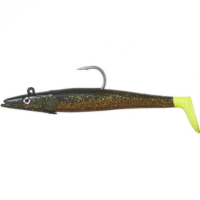 Приманка SAVAGE GEAR Sandeel 20cm 150g 44-Motor Oil UV 2+1pcs 55527