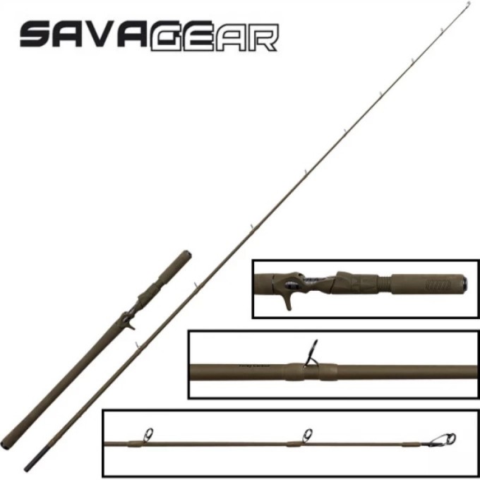 Спиннинг SAVAGE GEAR SG4 Jerk Specialist BC 6'6" 198cm 30-80g XF MMH 2sec 75801
