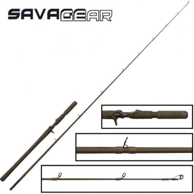 Спиннинг SAVAGE GEAR SG4 Jerk Specialist BC 6'6" 198cm 70-100g F H 1+1sec 72232