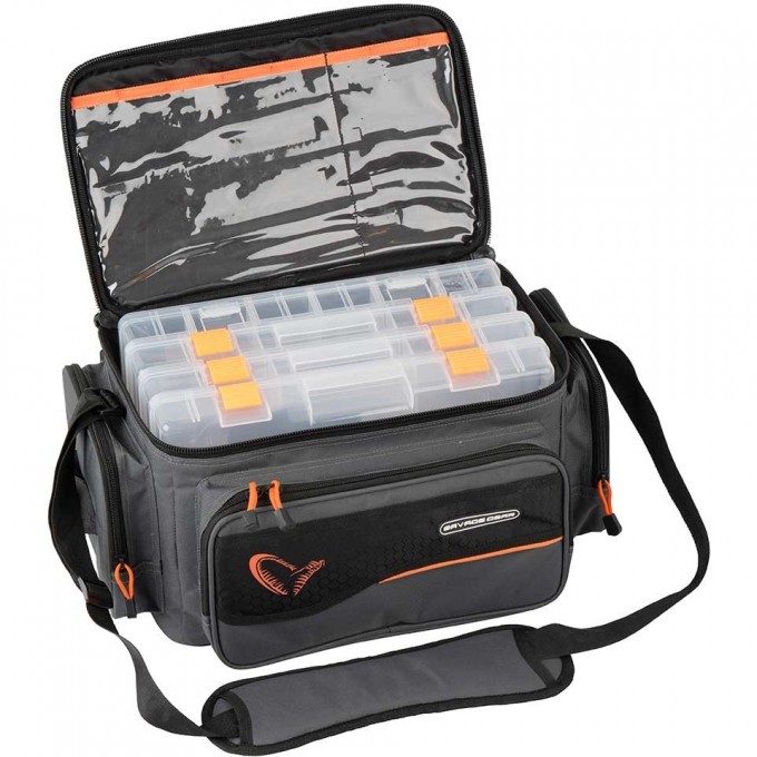 Сумка SAVAGE GEAR System Box Bag L 4 boxes (24x47x30cm) 54777
