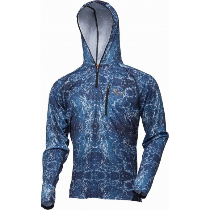 Толстовка SAVAGE GEAR Savage SALT UV Hoodie XXL 62273
