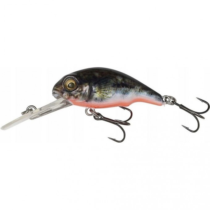 Воблер SAVAGE GEAR 3D Goby Crank 40 3.5g F 02-UV Red & Black 62160