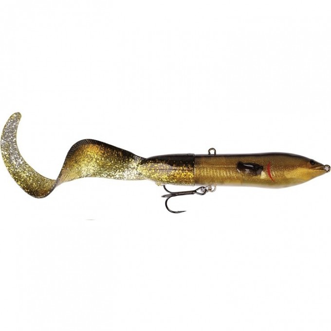 Воблер SAVAGE GEAR 3D Hard Eel Tail Bait 25 Olive Gold 48543