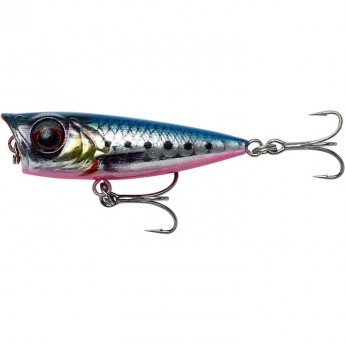 Воблер SAVAGE GEAR 3D Minnow Popper 4.3cm 4g F Pink Belly Sardine PHP