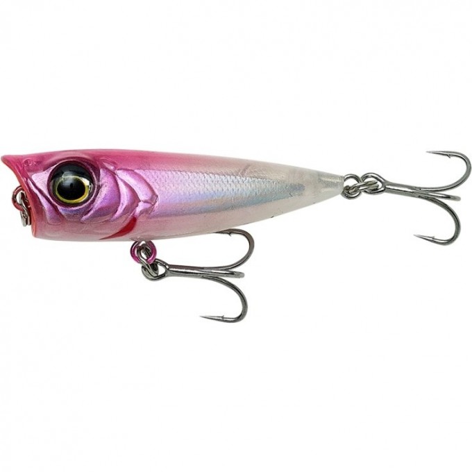 Воблер SAVAGE GEAR 3D Minnow Popper 4.3cm 4g F Pink Head 64072