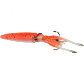 Воблер SAVAGE GEAR 3D Swim Squid Jig 14см 400г Sinking Red