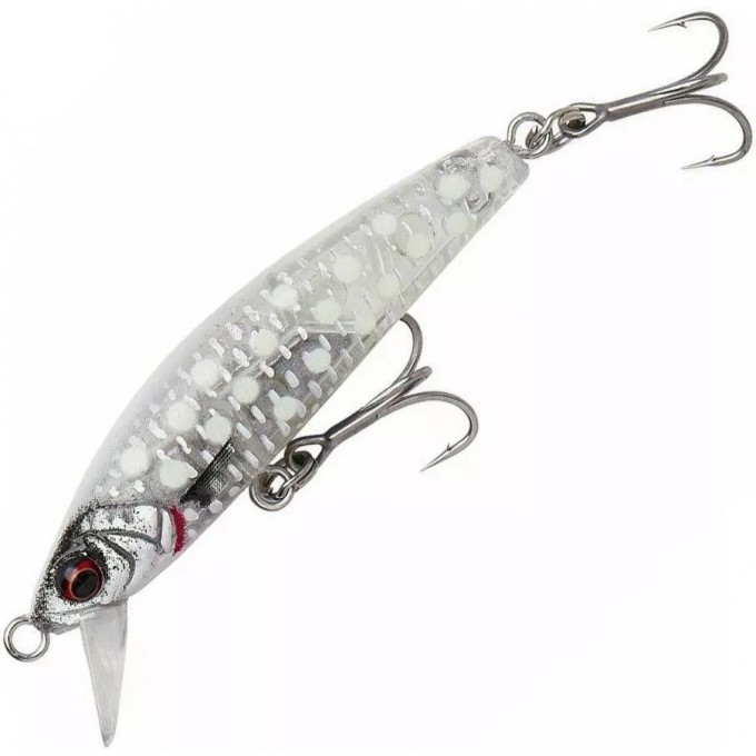 Воблер SAVAGE GEAR Gravity Minnow 50 FS Crystal White Glow 73518