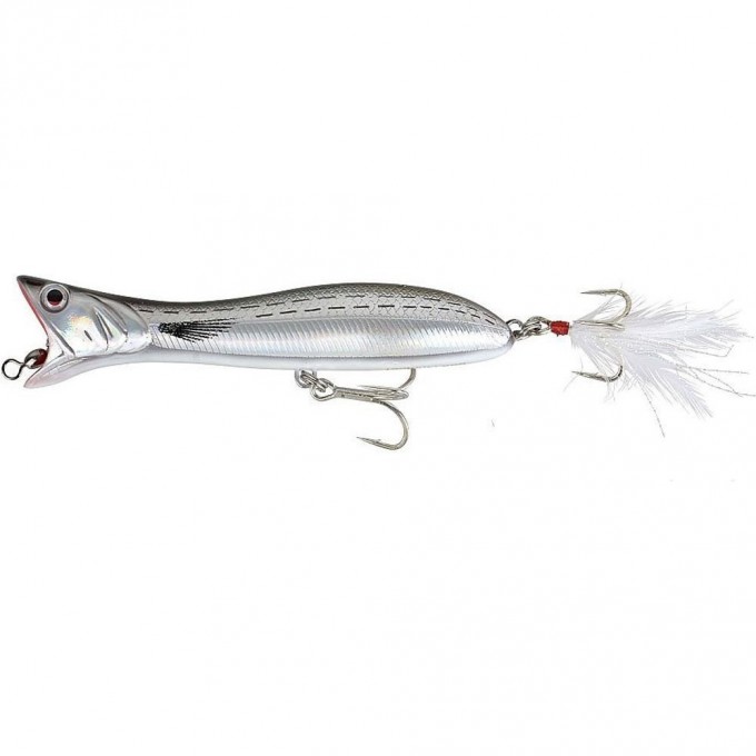Воблер SAVAGE GEAR Panic Popper 105 10.5cm 22g 01-Dirty Silver Mullet 54973