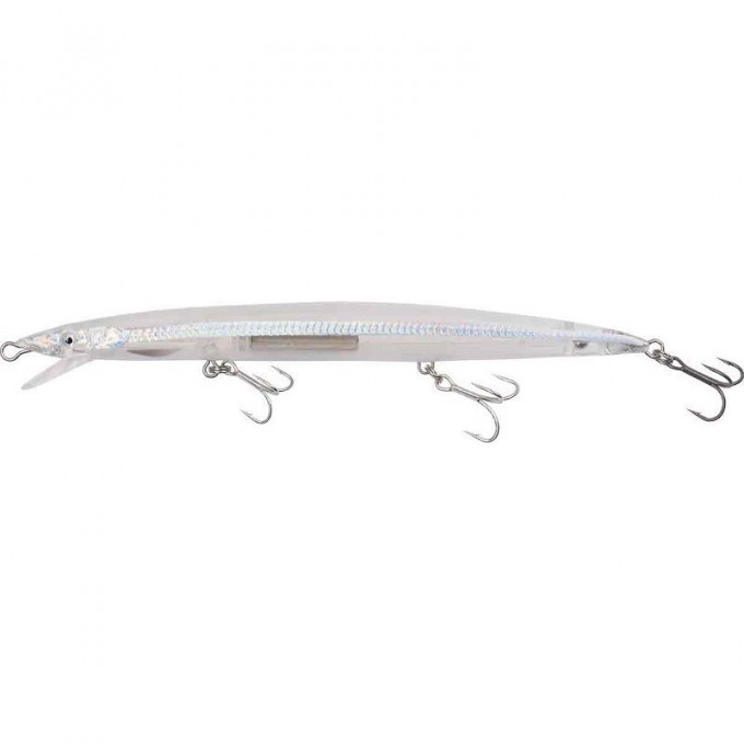 Воблер SAVAGE GEAR Sandeel Jerk minnow 145 14g SS 03-White Flash 57322