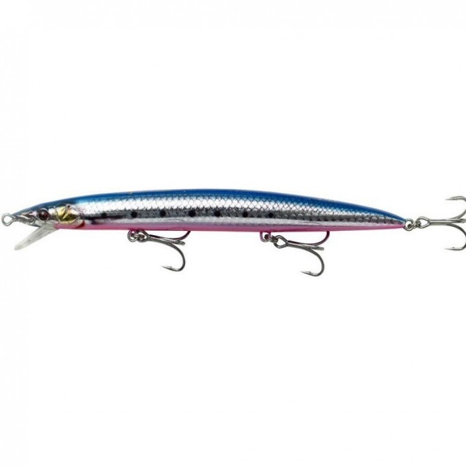 Воблер SAVAGE GEAR Sandeel Jerk minnow 14.5см 17г Sinking Pink Belly SardinE PH 64005
