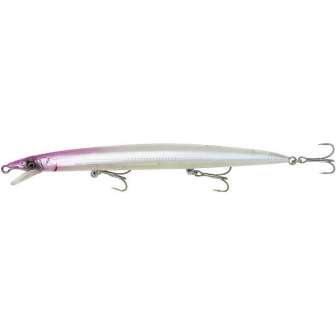 Воблер SAVAGE GEAR Sandeel Jerk minnow 17.5см 25г Floating Pink Head 64015