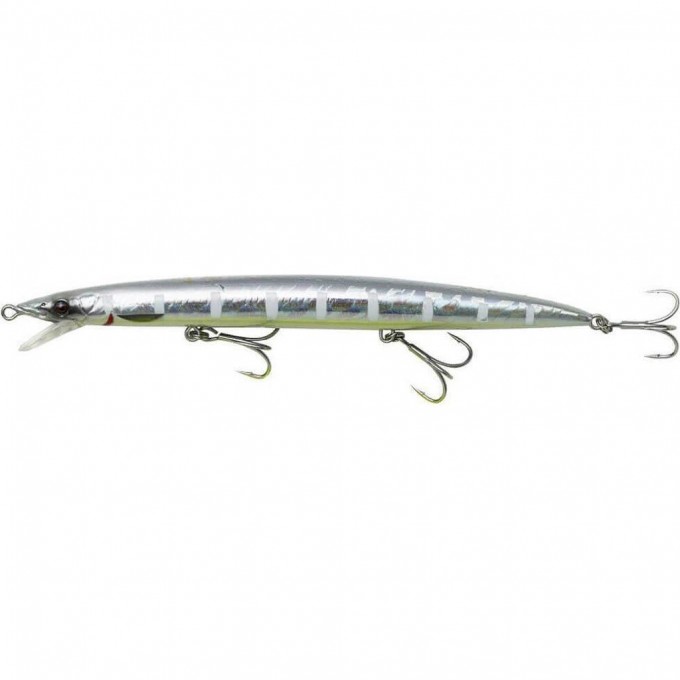 Воблер SAVAGE GEAR Sandeel Jerk minnow 17.5см 29г Sinking Zebra Glow 64021