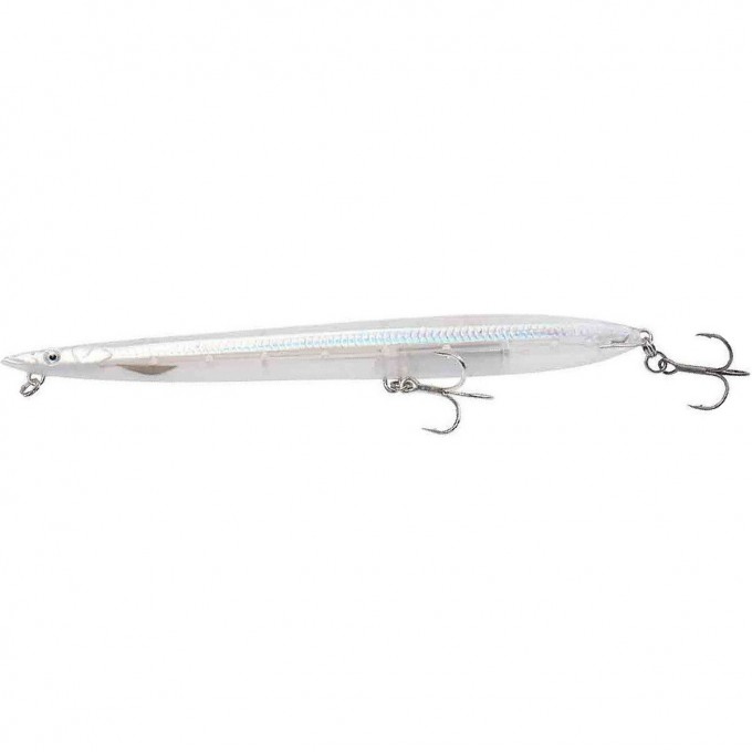 Воблер SAVAGE GEAR Sandeel Surf Walker 180S 03-White Flash 57345