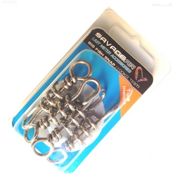 Застёжка SAVAGE GEAR Big Fish Safe 4pcs Salt 45132