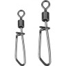 Застёжка SAVAGE GEAR Spin Swivel Snap M #6 26kg BLN 10pcs 54927