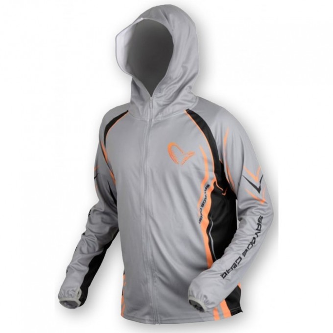 Куртка SAVAGE GEAR SunProtec Zip Hoodie M 54533