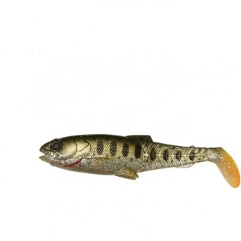 Приманка SAVAGE GEAR Craft Cannibal Paddletail 10.5cm 12g 1 шт OlivePearl SilverSmolt 71815-001
