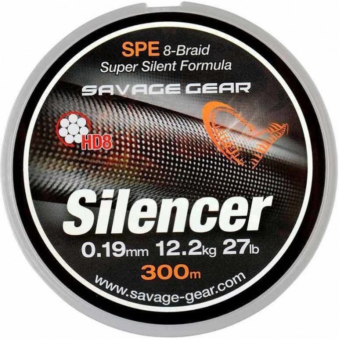 Шнур SAVAGE GEAR Finezze HD8 Braid 120m 0.13mm 9.1kg Brown 47541